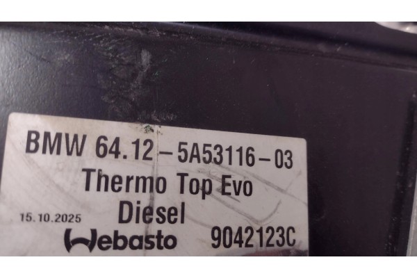 Calefactor estacionario Webasto BMW 5 G60 G61 3.0d 5A53116 9042123C 90