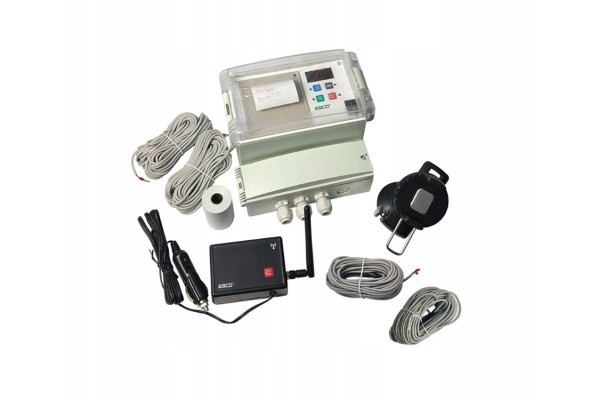 Temperature recorder ESCO DR202 LED panel 4 sensors Certificate