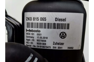 Webasto Thermo Top VEVO VW Caddy IV 4 2K0815065 Catalog number of the original 2K0815065