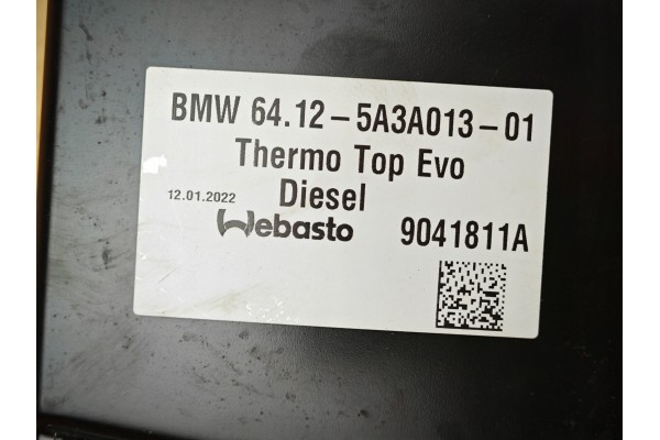 Calefactor estacionario diésel original Webasto para BMW G26 G20 5A3A