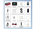LIKACI Parking heater for diesel 5 8kW 12 24V Bluetooth Pilot Catalog number of the part B0CF8FKXB1