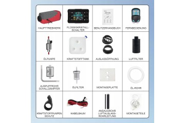 LIKACI Parking heater for diesel 5 8kW 12 24V Bluetooth Pilot Catalog number of the part B0CF8FKXB1
