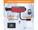 LIKACI Parking heater for diesel 5 8kW 12 24V Bluetooth Pilot Part manufacturer no brand