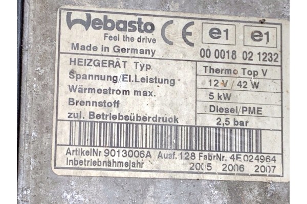 Webasto Heater for VW Touran 1K0815005FR Minivan 1 9 2003 2010 Car type passenger cars