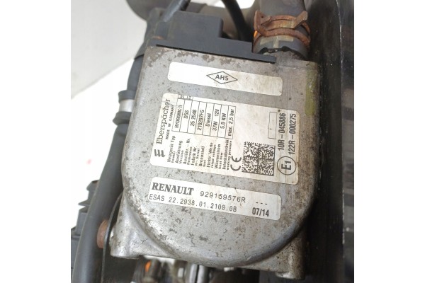 Calefactor Auxiliar (Webasto) para Renault Kangoo II 2015