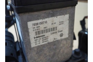 WEBASTO PARKING HEATER VW T5 LIFT CARAVELLE 7E0815071C Quality of parts according to GVO O original with manufacturer s logo OE