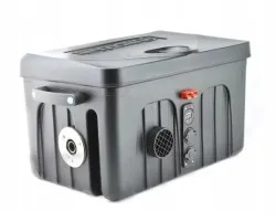 Calefactor Móvil 2kW 12V Heat Box con Batería 24Ah