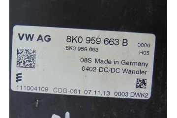 8K0959663B  MODULO ELECTRONICO AUDI A4 BERLINA (8K2) Básico 2008 8K0959663B 186936 AUDI - 2