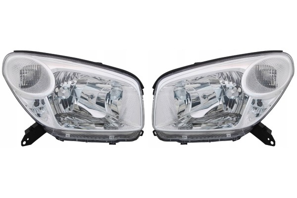 TOYOTA RAV4 04 05 HEADLIGHT SET FRONT LAMP
