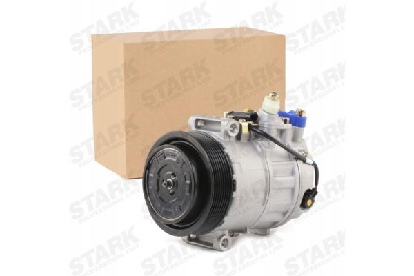 Air conditioning compressor STARK SKKM 0340008 7SEU17C fits MERCEDES BENZ Catalog number of the original 0002304511 0002305511 0