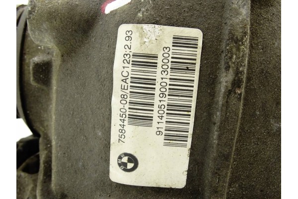 DIFFERENTIAL BRIDGE REAR BMW F10 F11 LCI 2 93 2 0 D B47 7584450 Catalog number of the original 7584450