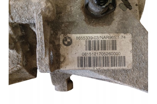DIFFERENTIAL BRIDGE REAR BMW X1 F48 2 0 D 8655339 8655341 1 74 Catalog number of the part MM_8655339 8655341 1 74