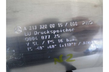 MERCEDES PRESSURE VESSEL 53 AMG SUSPENSION AIRMATIC CLS 257 W257 C257 Quality of parts according to GVO O original with manufact