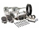 2 VIAIR 380C CHROME COMPRESSORS DUAL PACK