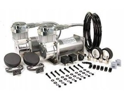 2 VIAIR 380C CHROME COMPRESSORS DUAL PACK