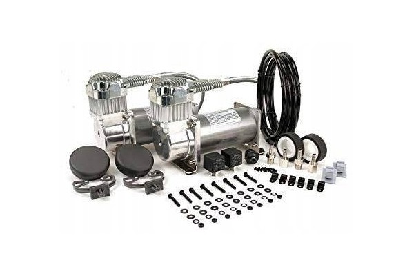 2 VIAIR 380C CHROME COMPRESSORS DUAL PACK