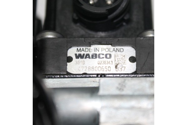 Magnetic valve WABCO 472 880 065 0 Customs tariff code 84818079