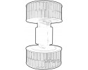 BLOWER AIR SUPPLY FAN DEA17002 DENSO
