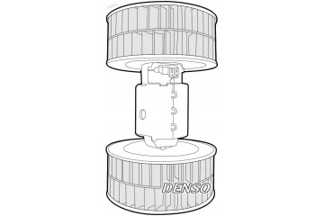 BLOWER AIR SUPPLY FAN DEA17002 DENSO Packaging status original