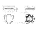Roof fan A3003 LN 12V Catalog number of the part 02303330