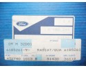 Intercambiador de calor, calefactor Ford Escort IV OE 6185261