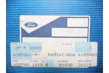 Intercambiador de calor, calefactor Ford Escort IV OE 6185261