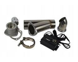 Vacuum exhaust throttle 76mm with remote control
