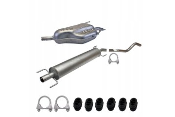Silencers Opel Astra H 1 6 1 8 2004 Catalog number of the part ZEST 07 289 17 339E