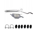 Silencers Opel Astra H 1 6 1 8 2004 Part manufacturer Ferroz Export