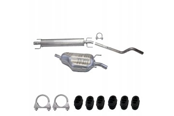 Silencers Opel Astra H 1 6 1 8 2004 Part manufacturer Ferroz Export