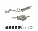 Silencer set Opel Astra G Kombi gearbox 1 4 16V 1 6 75 90 HP 1998 20