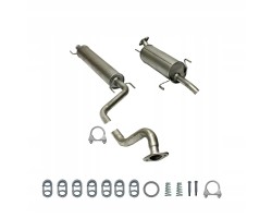 Set of silencers Opel Zafira A MPV 1 6 2 2 101 147 HP 1999 2003