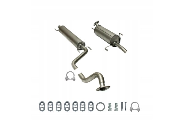Set of silencers Opel Zafira A MPV 1 6 2 2 101 147 HP 1999 2003
