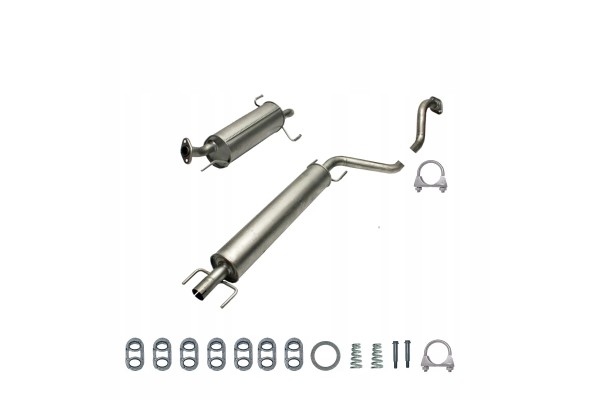 Set of silencers Opel Zafira A MPV 1 6 2 2 101 147 HP 1999 2003 Catalog number of the part ZEST 07 279 07 320
