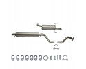Set of silencers Opel Zafira A MPV 1 6 2 2 101 147 HP 1999 2003 Part manufacturer Ferroz Export