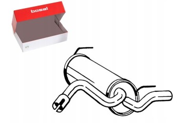 FINAL SILENCER BOS185 499 185 499 Product weight 7 kg