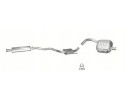 Silencers set Alfa Romeo 147 capacity 1 6 2 0TS 00 08r
