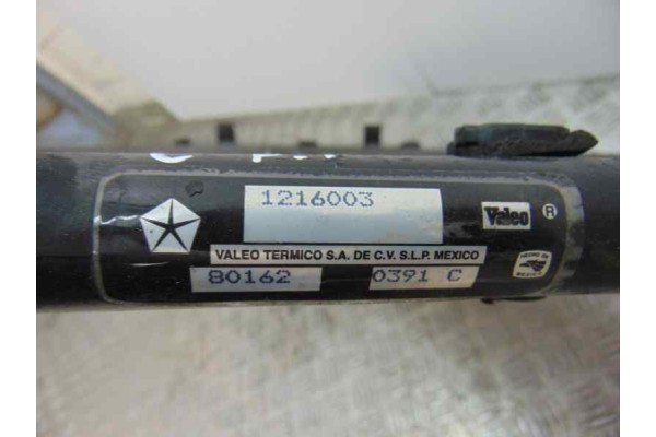 80162 CONDENSADOR / RADIADOR  AIRE ACONDICIONADO CHRYSLER PT CRUISER 2.0 Classic 2001 80162 187653 CHRYSLER - 4