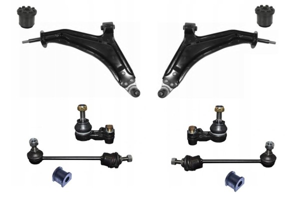 Control arms bushings connector ends LAND ROVER FREELANDER I 1997 2006 FRONT