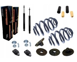 shock absorbers rubber cushion springs cover BMW X3 E83 2003 REAR KPL