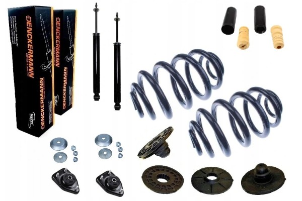shock absorbers rubber cushion springs cover BMW X3 E83 2003 REAR KPL
