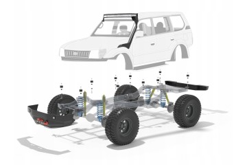 BODY LIFT 25mm 50mm 75mm all models for 4x4 Off Road cars Catalog number of the part Body Lift 25mm 50mm 75mm rozne modele dla a