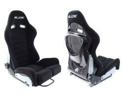 Sports chair SLIDE X3 material Black L