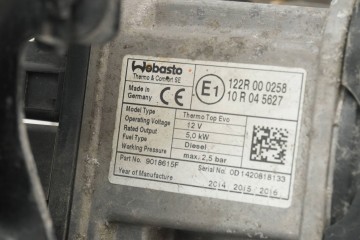 Calefactor estacionario WEBASTO para PEUGEOT 5008 9807393380