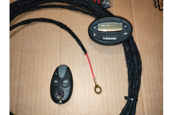 Expansion of the webasto VW T5 climatronic remote control clock Catalog number of the part Rozbudowa dogrzewacza webasto VW T5 c