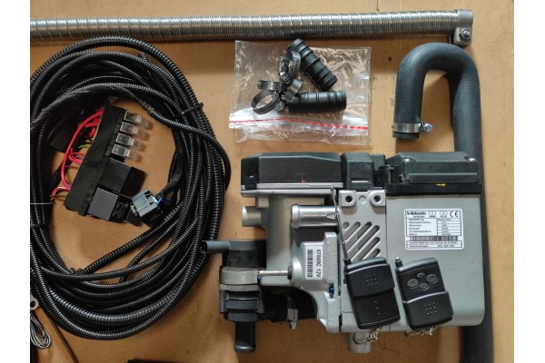 Calefactor Webasto diésel 5KW con 2 mandos PILOT y control remoto 150