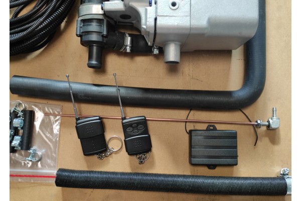 Calefactor Webasto diésel 5KW con 2 mandos PILOT y control remoto 150