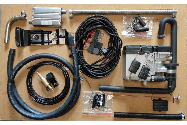 Calefactor Webasto diésel 5KW con 2 mandos PILOT y control remoto 150