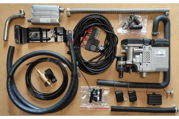 Calefactor Webasto diésel 5KW con 2 mandos PILOT y control remoto 150