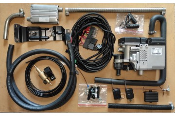 Calefactor Webasto diésel 5KW con 2 mandos PILOT y control remoto 150
